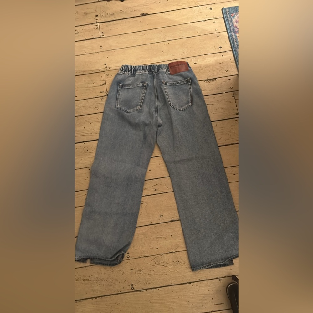One Teaspoon Relaxed Fit Light Blue Jeans